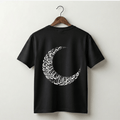 Arabic Calligraphy Crescent Moon T-Shirt