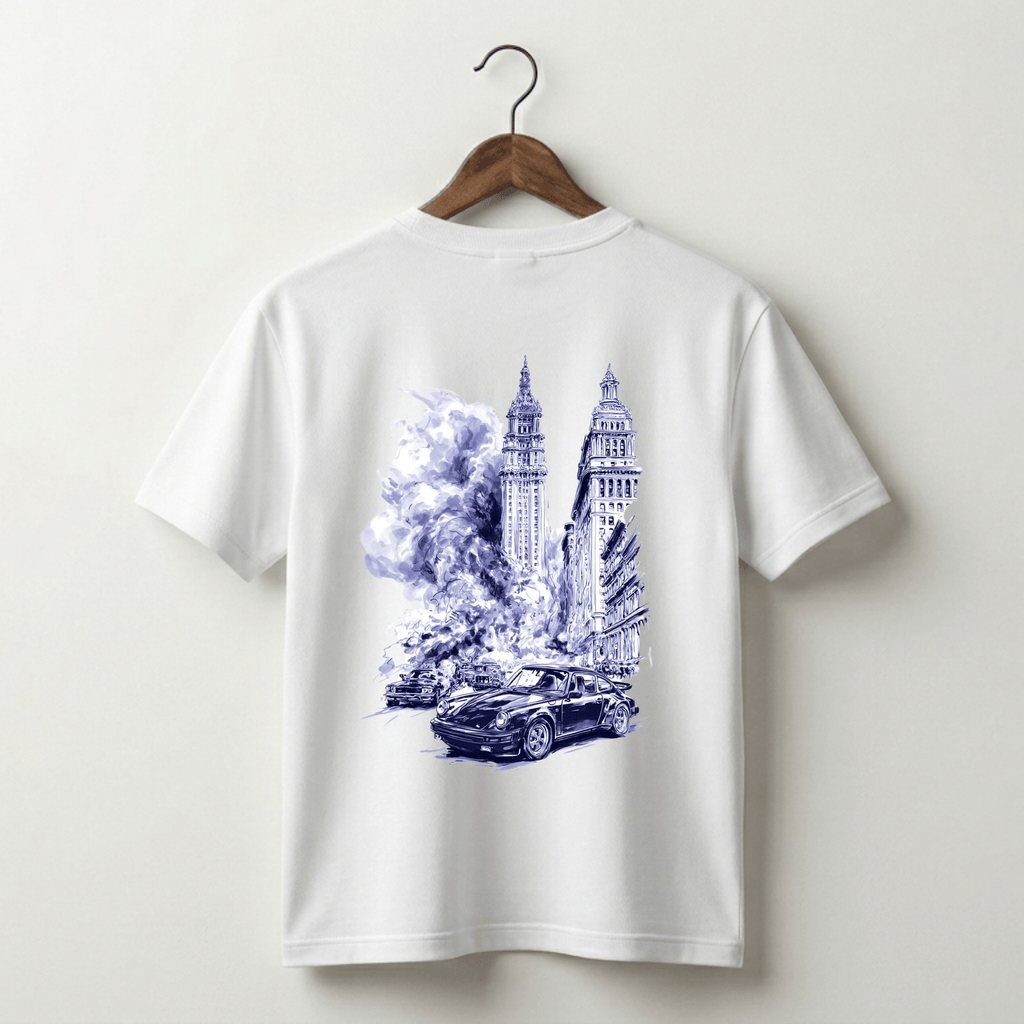 City Rush Classic Car Tee