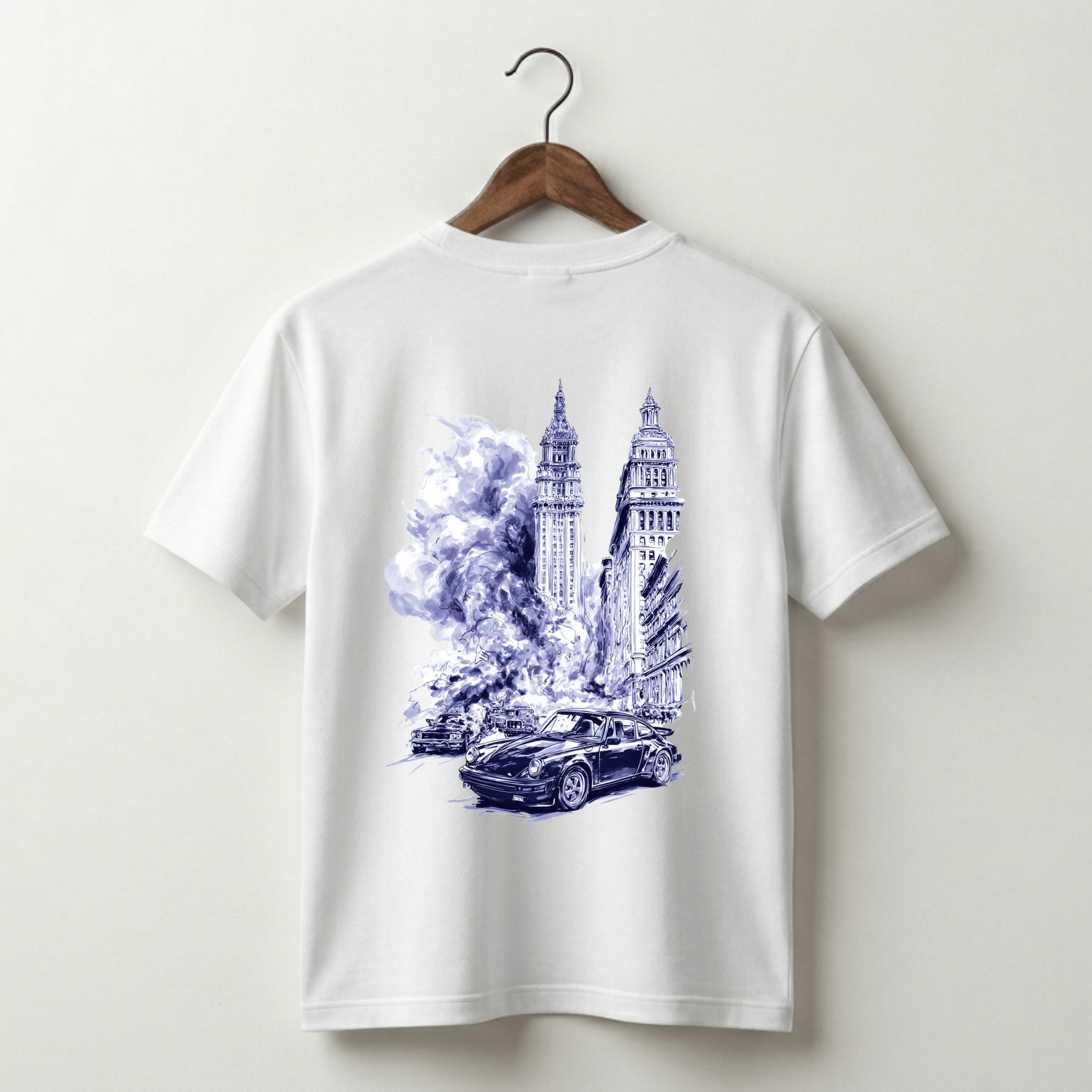 City Rush Classic Car Tee