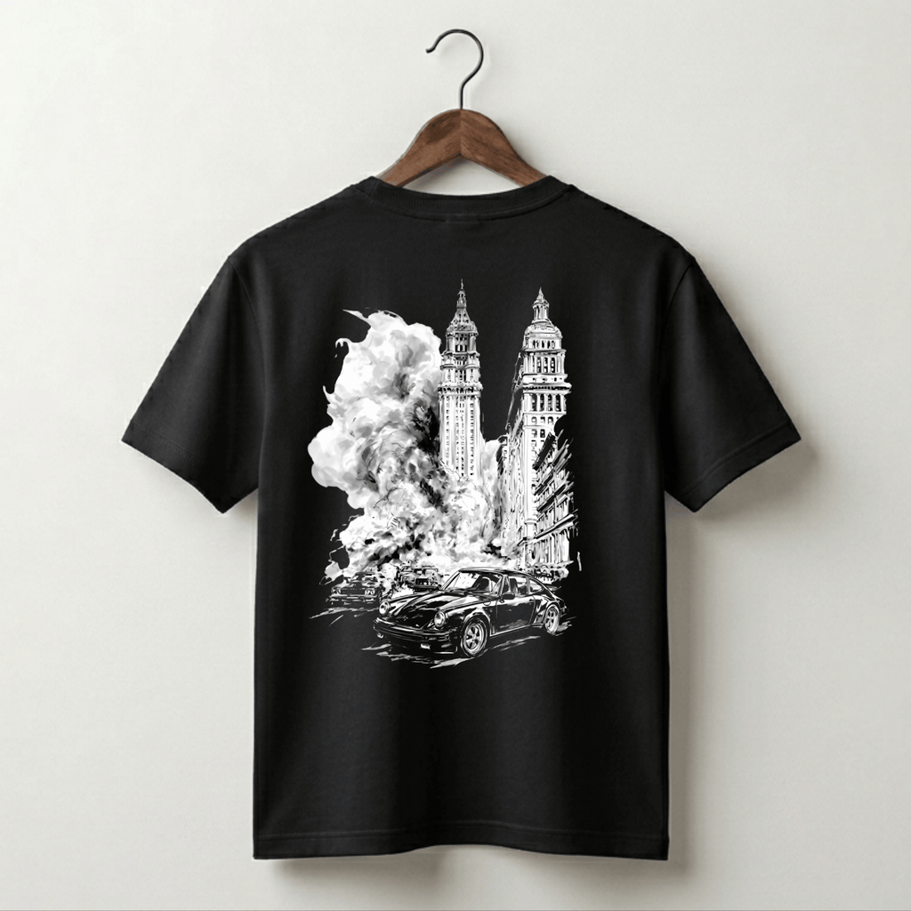 City Rush Classic Car Tee