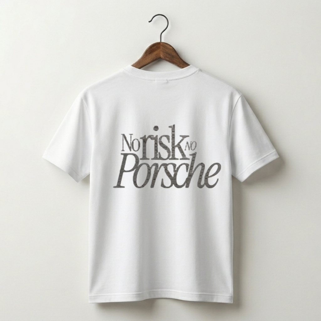 No Risk No Porsche Premium Tee