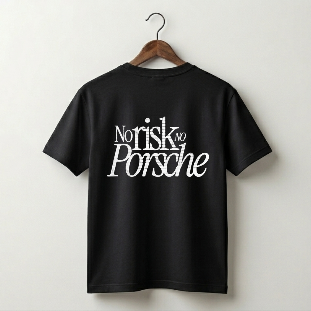 No Risk No Porsche Premium Tee