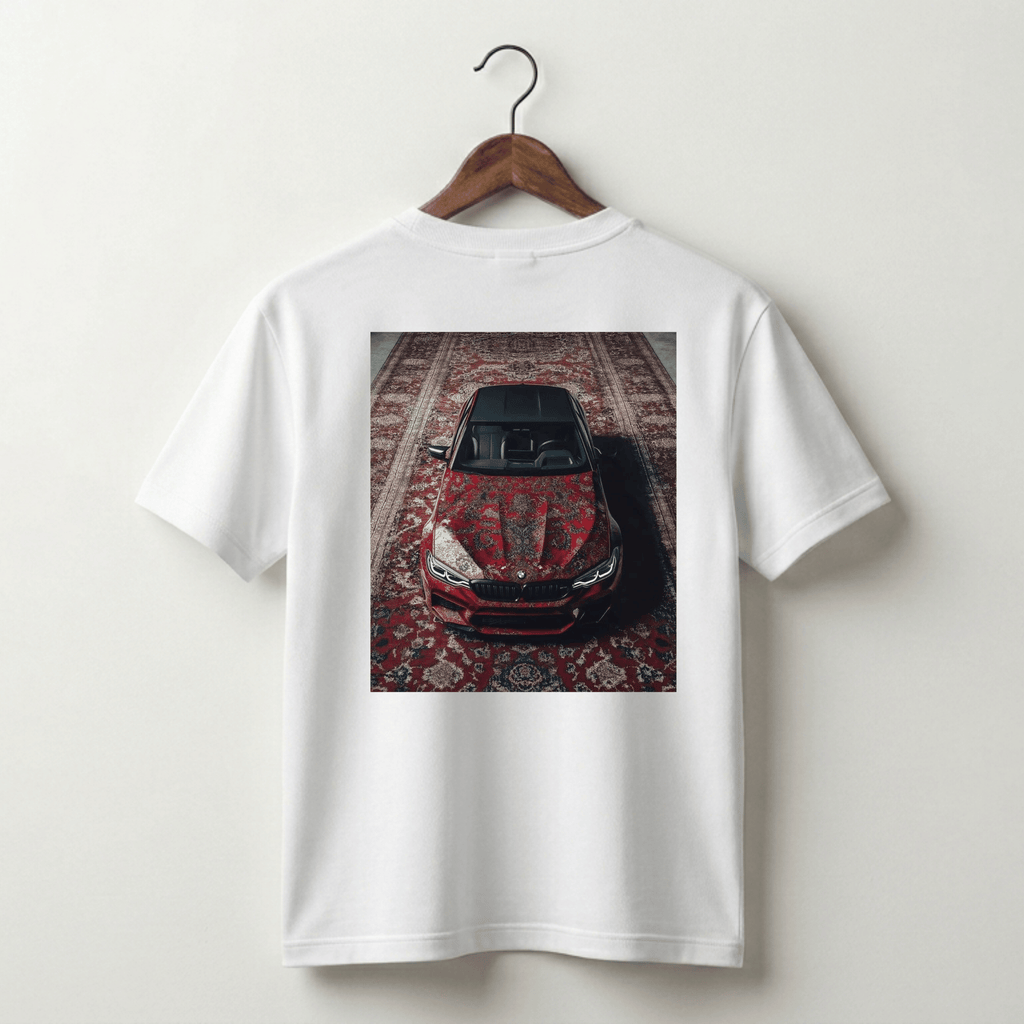 VLVRA Carpet Print Oversized T-Shirt