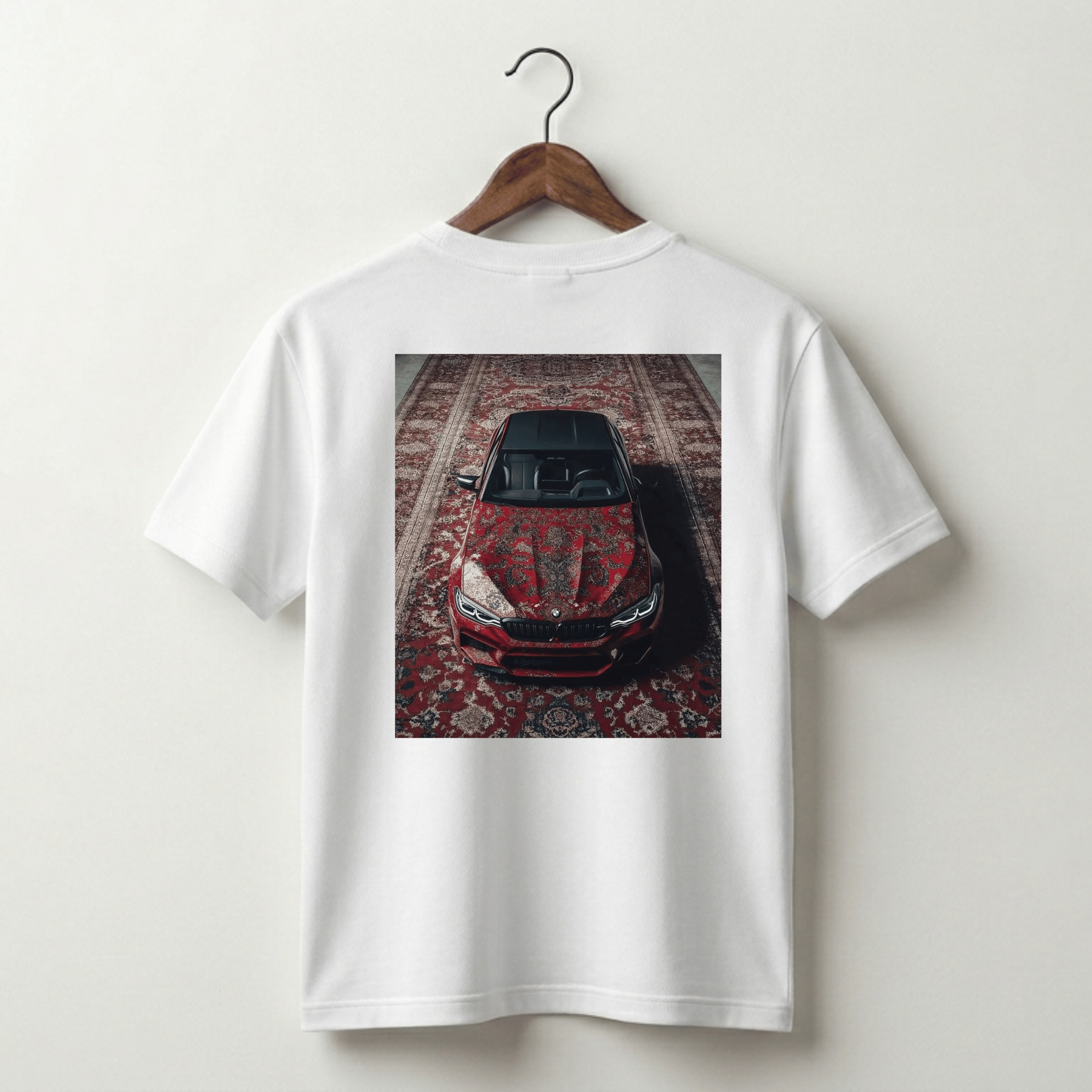 VLVRA Carpet Print Oversized T-Shirt