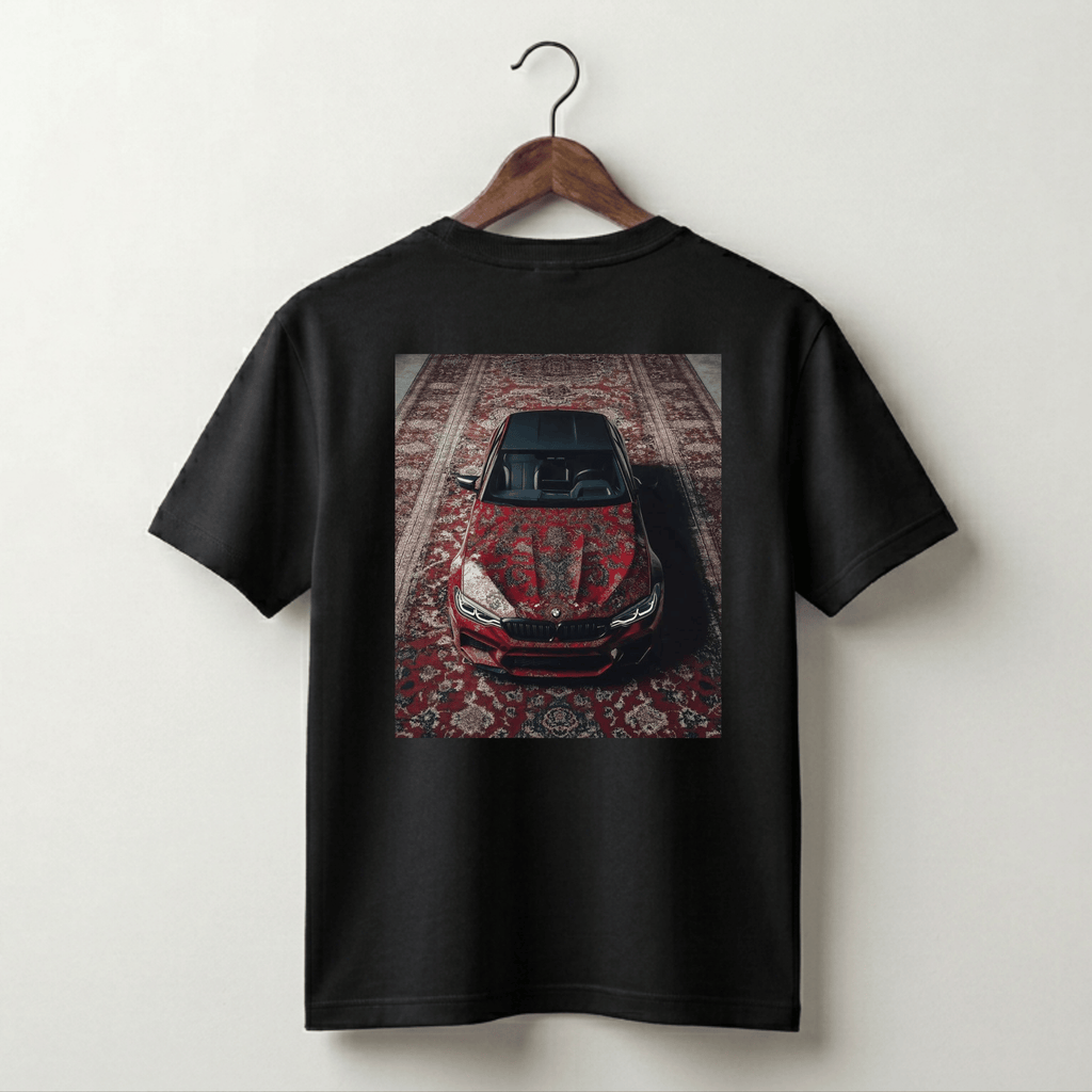 VLVRA Carpet Print Oversized T-Shirt