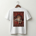 VLVRA Leopard Red Carpet Oversized T-Shirt